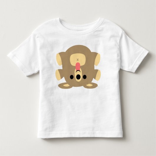 生意気な小さな漫画のクマの子供たちTシャツ トドラーTシャツ (正面)