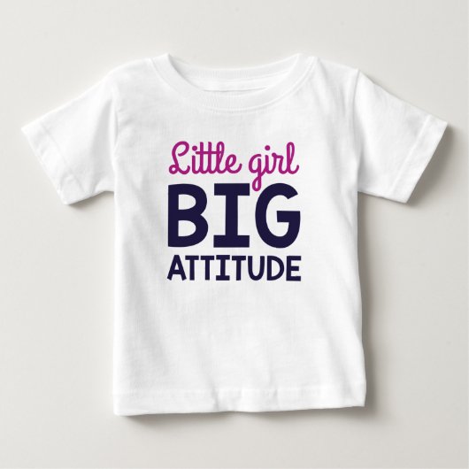 生意気な小娘 ベビーTシャツ (正面)