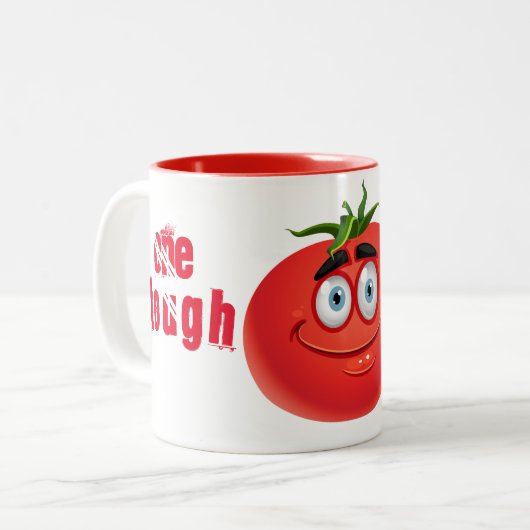 生意気な態度から強い搾取 ツートーンマグカップ (正面左)