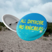 生意気な海の泳ぐ人は、冷たい水を泳ぐのを贈る 缶バッジ