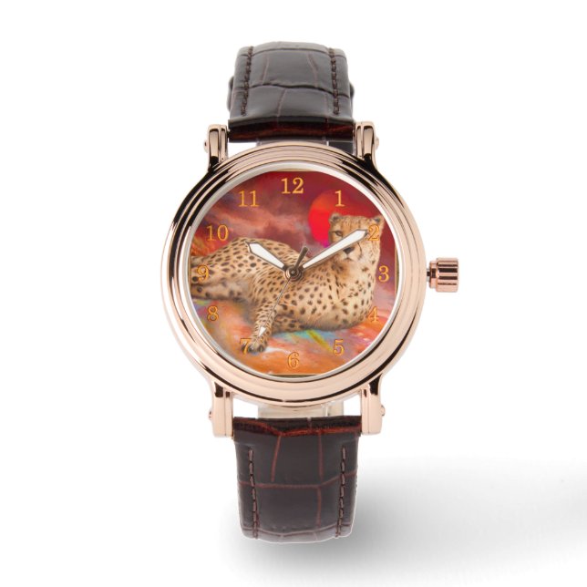 生意気な消滅点 腕時計 (正面)