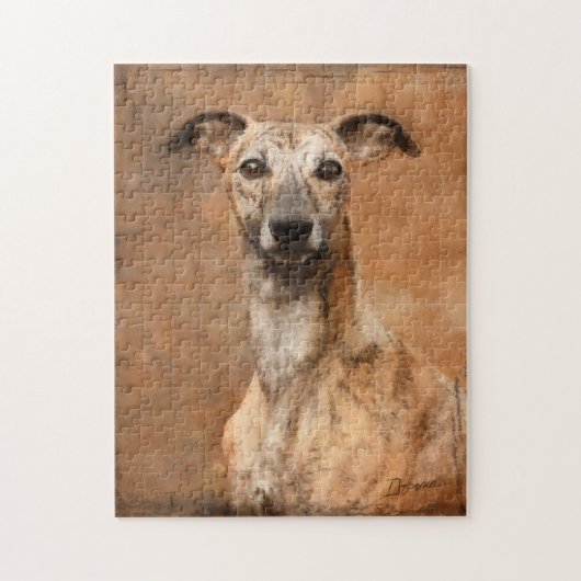 生意気な犬 ジグソーパズル (縦)