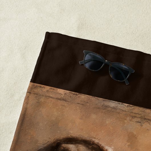 生意気な犬 ビーチタオル (インサイチュ)