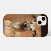 生意気な犬 iPhoneケース (裏面横)