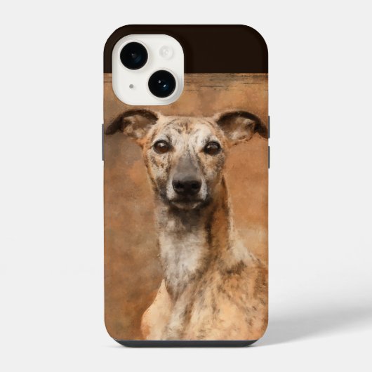 生意気な犬 iPhoneケース (裏面)