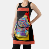 生意気な猫!ノベルティ エプロン (インサイチュ)