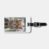 生意気な猫 ラゲッジタグ (正面横)