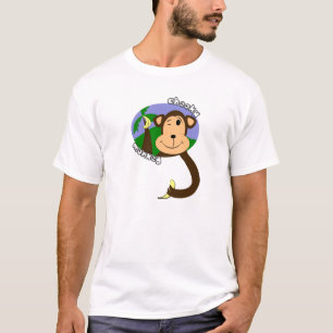生意気な猿のワイシャツ Tシャツ