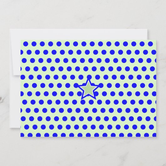 生意気な猿の二番目の誕生日パーティーの招待 招待状 (裏面)