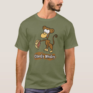 生意気な猿の漫画。猿 Tシャツ