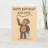 生意気な猿 カード (正面)