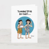 生意気な50誕生日 カード (正面)