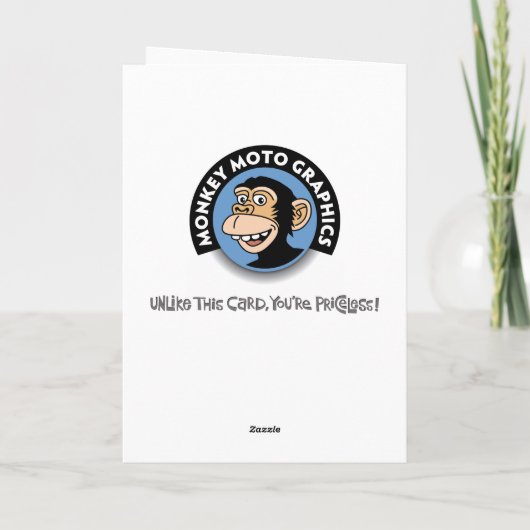 生意気な60誕生日 カード (裏面)