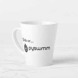 生意気な カフェラテマグ