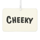 生意気な カーエアーフレッシュナー (裏面)