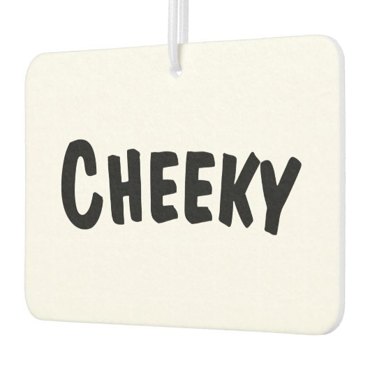 生意気な カーエアーフレッシュナー (左)