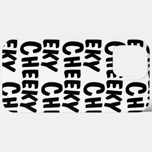 生意気な Case-Mate iPhoneケース (裏面 (横))