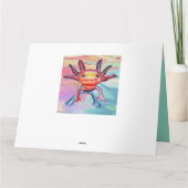 生意気なAxolotlすべての行事グリーティングカード カード (裏面)