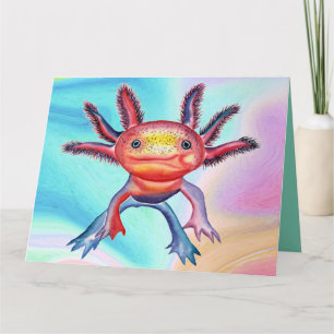生意気なAxolotlすべての行事グリーティングカード カード