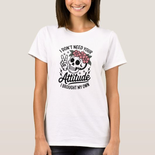 生意気はいらない サーカスティック Tシャツ (正面)