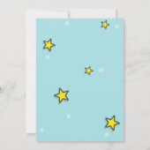 生意気ガールの3歳誕生日パーティー招待状 招待状 (裏面)