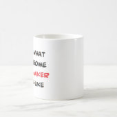 生意気素晴らしな コーヒーマグカップ (中央)