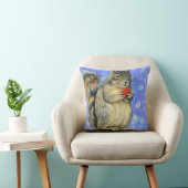 生意気絵画なリス クッション (椅子)