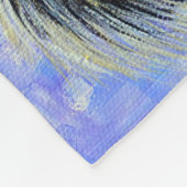 生意気絵画なリス フリースブランケット (角)