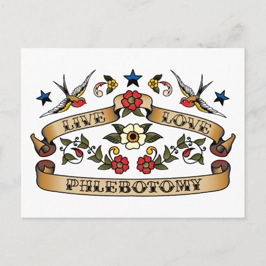 生愛の静脈切開術 ポストカード (正面)