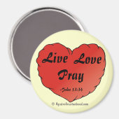 生愛クリスチ祈ャン マグネット (正面/裏面)