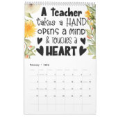 生愛教え カレンダー (2月 2026)