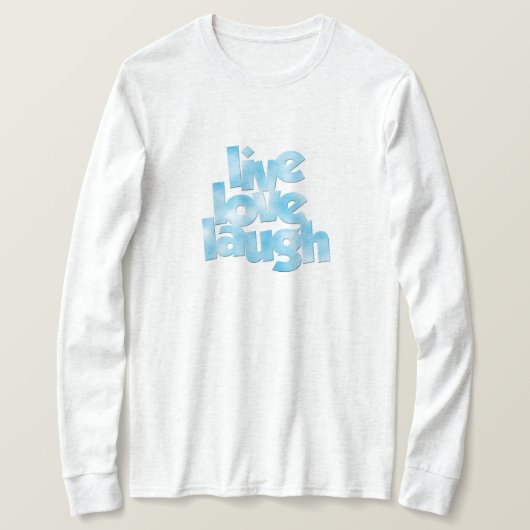 生愛笑いシャツ Tシャツ (デザイン正面)