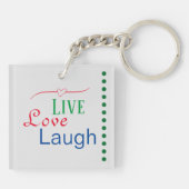 生愛笑い キーホルダー (裏面)