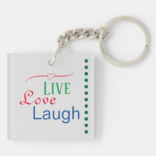 生愛笑い キーホルダー (裏面)