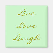 生愛笑い マグネット (正面)