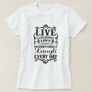 生愛笑い Tシャツ