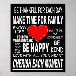 生感動的きる言葉 ポスター