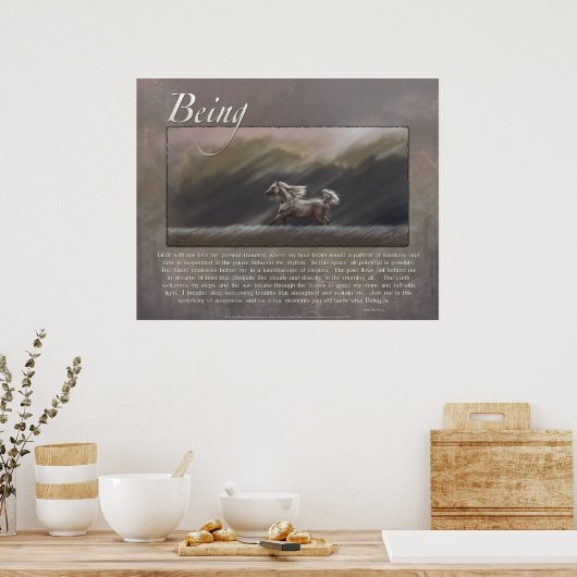 生感動的きる ポスター (キッチン)