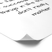 生感動的やる気を起こさせる命引用文 ポスター (角)