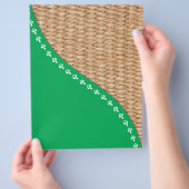 生態学的フレンドリーデザイン チラシ (手)