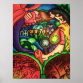 生態系保全をテーマにしたポスター ポスター (正面)