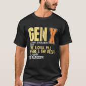 生成おもしろいX Tシャツ (正面)