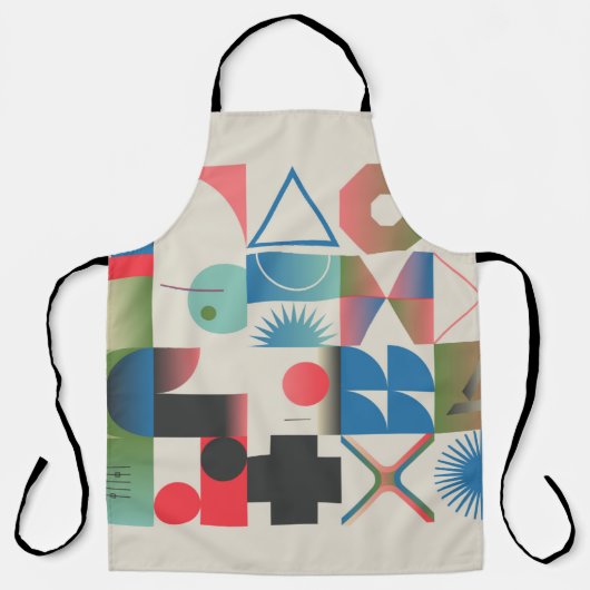生成デザインアートワークのゲーム画像 エプロン (正面)
