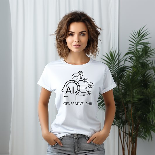 生成フィル Tシャツ