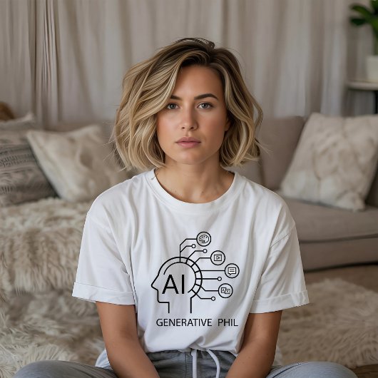 生成フィル Tシャツ