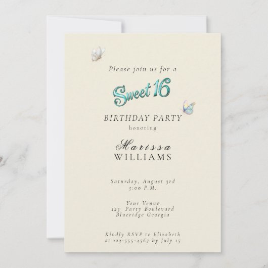 生成内容 招待状 (裏面)