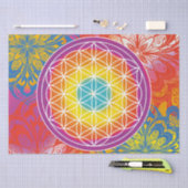 生曼荼羅禅の花 薄葉紙 (クラフト)