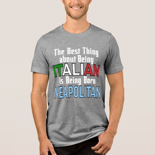 生最高のきることイタリアン トライブレンドＴシャツ (正面)