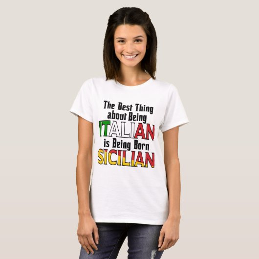 生最高のきることイタリアン Tシャツ (正面フル)