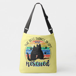 生最高のき物は犬猫を救われる クロスボディバッグ